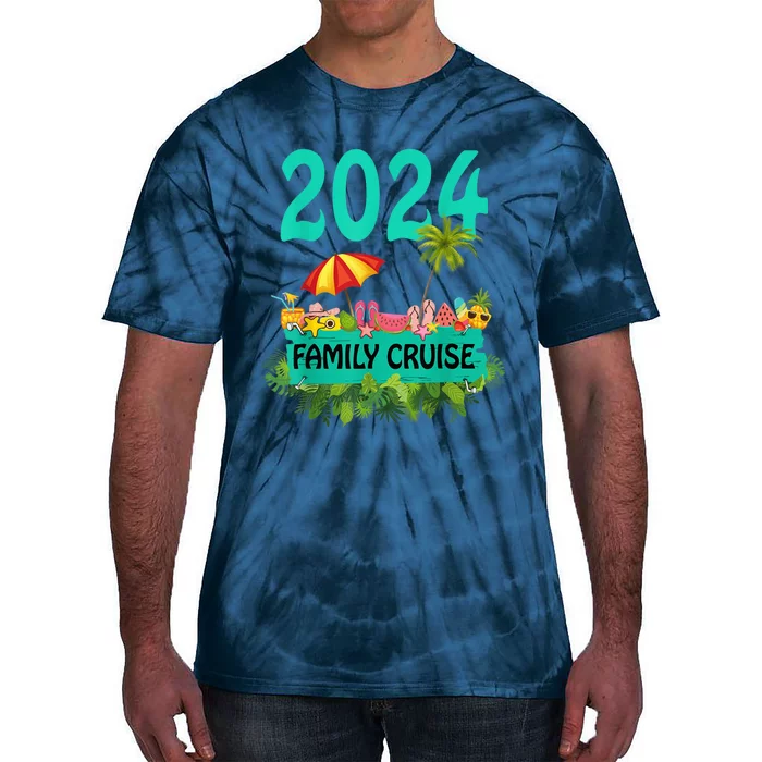 Family Cruise 2024 Tie-Dye T-Shirt