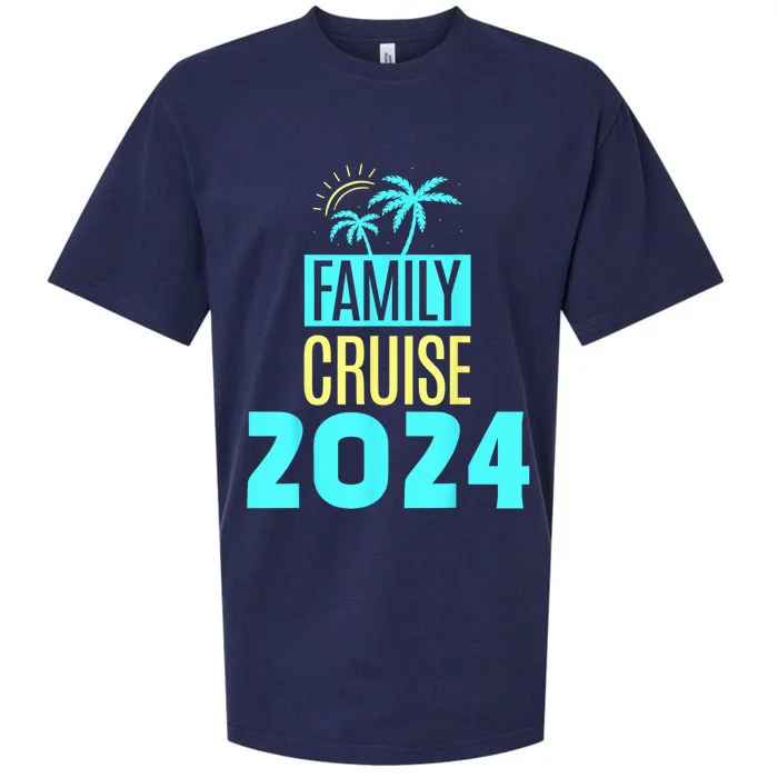 Family Cruise 2024 Travel Ship Vacation Sueded Cloud Jersey T-Shirt