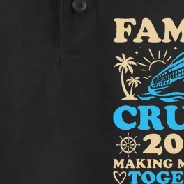 Family Cruise 2024 Making Memories Together Summer Vacation Dry Zone Grid Performance Polo