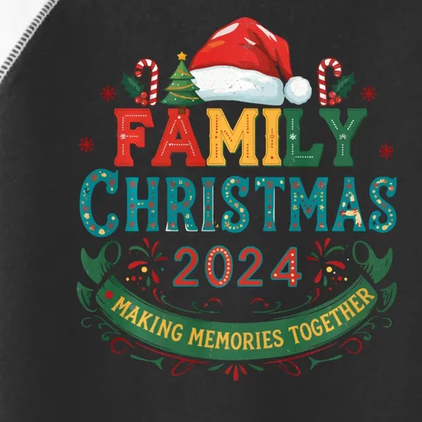 Family Christmas 2024 Matching Outfit Xmas Squad Santa Group Toddler Fine Jersey T-Shirt