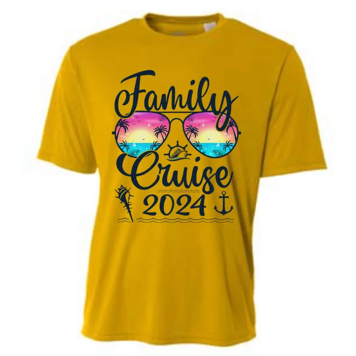 Family Cruise 2024 Making Memories Summer Matching Vacation Cooling Performance Crew T-Shirt