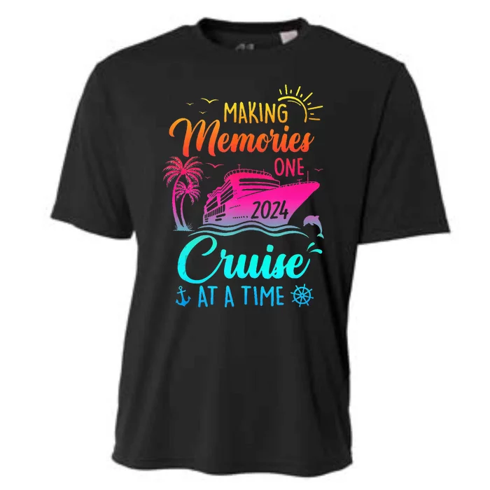 Family Cruise 2024 Making Memories One Cruise At A Time Cooling Performance Crew T-Shirt