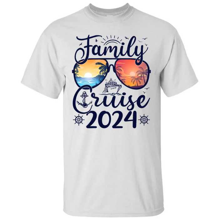 Family Cruise 2024 Summer Vacation Matching Family Cruise Tall T-Shirt