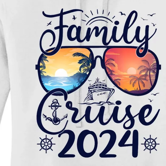 Family Cruise 2024 Summer Vacation Matching Family Cruise Women's Pullover Hoodie