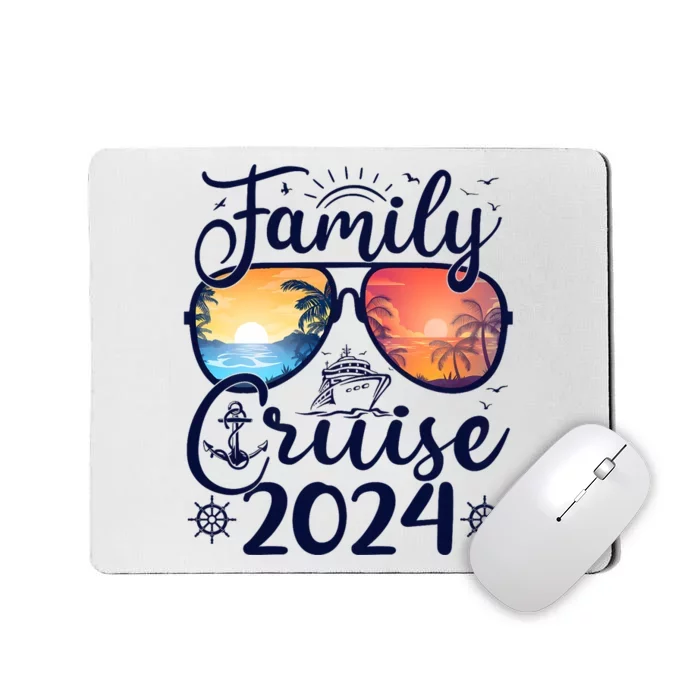 Family Cruise 2024 Summer Vacation Matching Family Cruise Mousepad