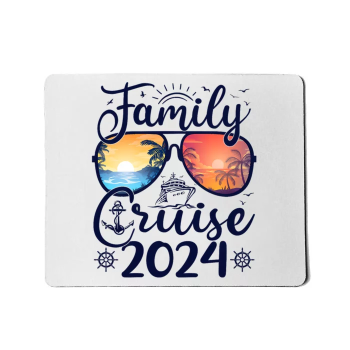 Family Cruise 2024 Summer Vacation Matching Family Cruise Mousepad