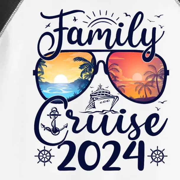 Family Cruise 2024 Summer Vacation Matching Family Cruise Toddler Fine Jersey T-Shirt