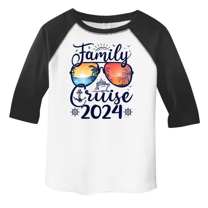 Family Cruise 2024 Summer Vacation Matching Family Cruise Toddler Fine Jersey T-Shirt