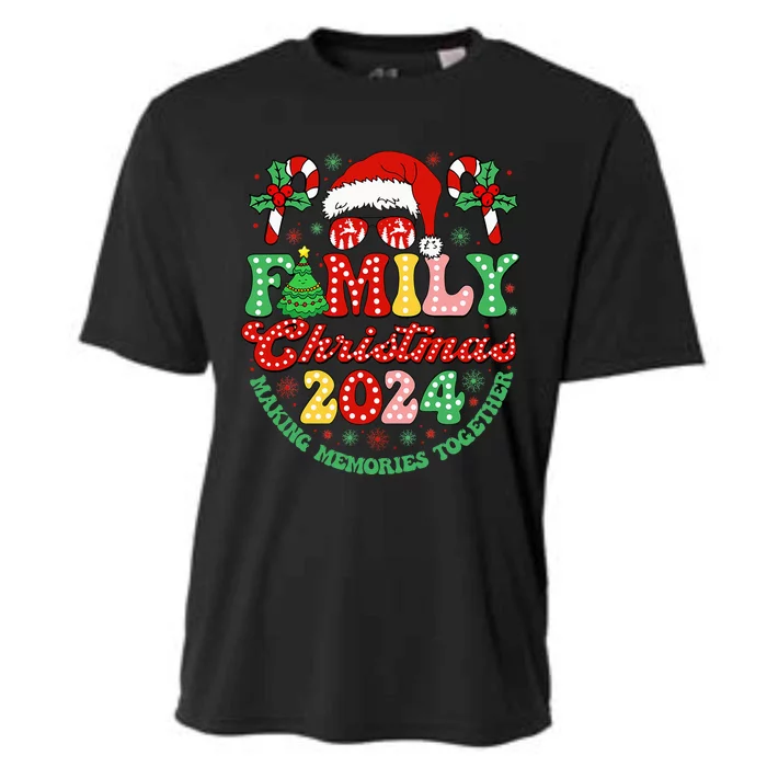 Family Christmas 2024 Christmas Squad Xmas Matching Pajamas Cooling Performance Crew T-Shirt