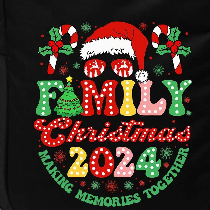 Family Christmas 2024 Christmas Squad Xmas Matching Pajamas Impact Tech Backpack