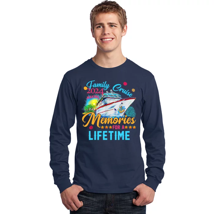 Family Cruise 2024 Making Memories For A Lifetime Long Sleeve Shirt
