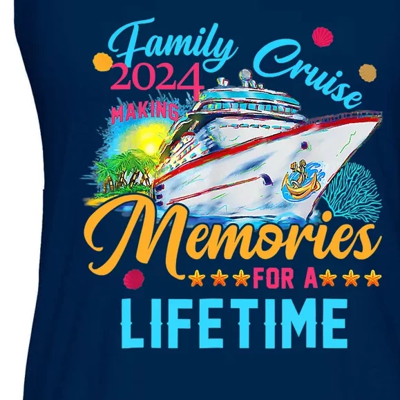 Family Cruise 2024 Making Memories For A Lifetime Ladies Essential Flowy Tank