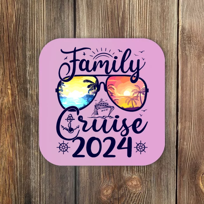 Family Cruise 2024 Summer Vacation Matching Family Cruise Coaster