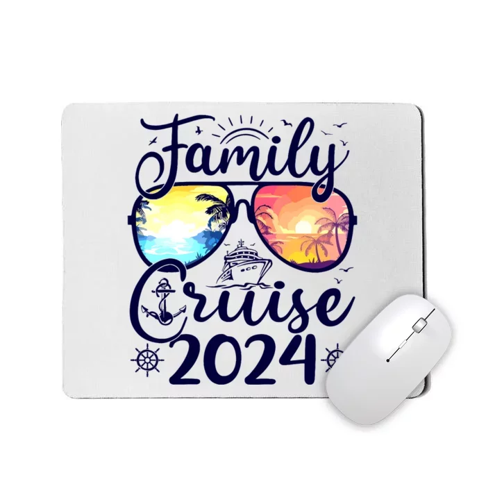 Family Cruise 2024 Summer Vacation Matching Family Cruise Mousepad