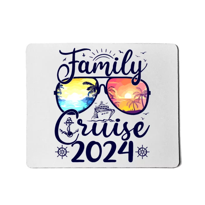 Family Cruise 2024 Summer Vacation Matching Family Cruise Mousepad