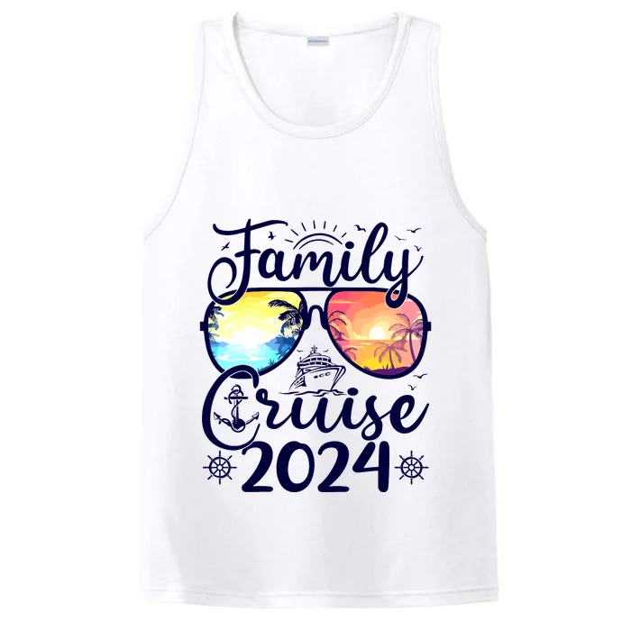 Family Cruise 2024 Summer Vacation Matching Family Cruise Performance Tank