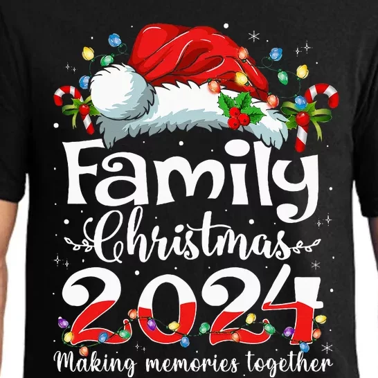 Family Christmas 2024 Matching Squad Santa Elf Funny Xmas Pajama Set