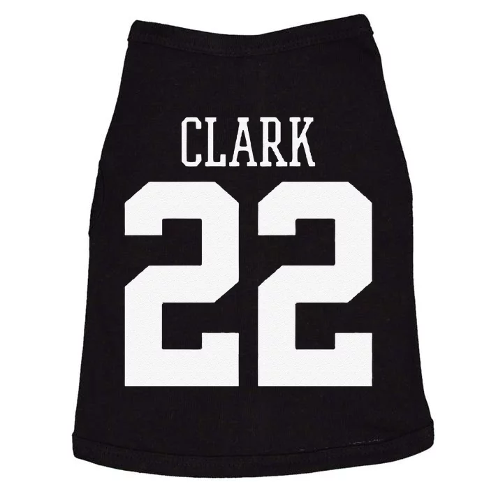 Funny Clark 22 Iowa Basketball Gift Doggie Tank