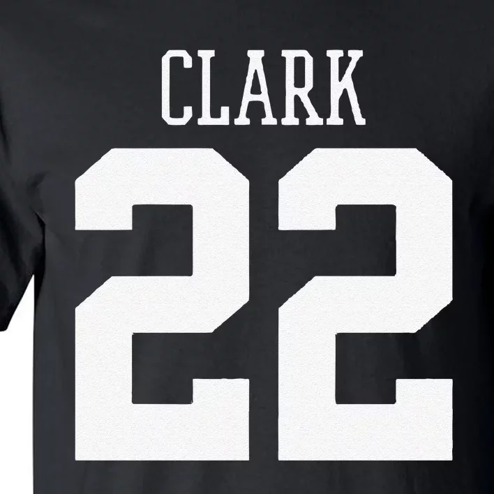 Funny Clark 22 Iowa Basketball Gift Tall T-Shirt