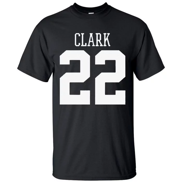 Funny Clark 22 Iowa Basketball Gift Tall T-Shirt