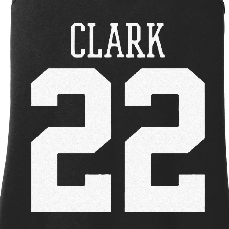 Funny Clark 22 Iowa Basketball Gift Ladies Essential Tank