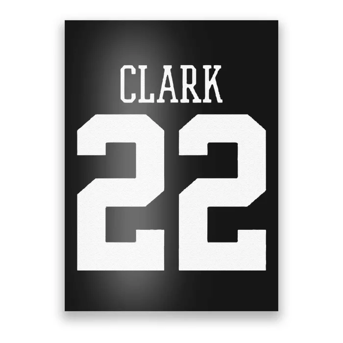 Funny Clark 22 Iowa Basketball Gift Poster