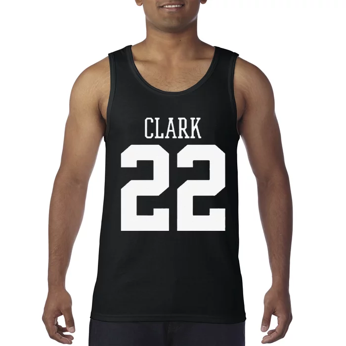 Funny Clark 22 Iowa Basketball Gift Tank Top