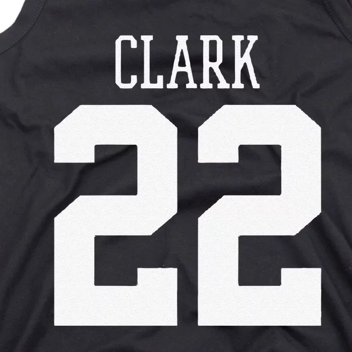 Funny Clark 22 Iowa Basketball Gift Tank Top