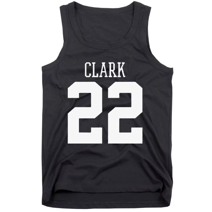 Funny Clark 22 Iowa Basketball Gift Tank Top