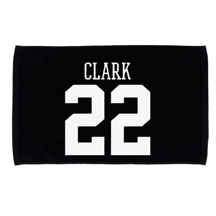 Funny Clark 22 Iowa Basketball Gift Microfiber Hand Towel