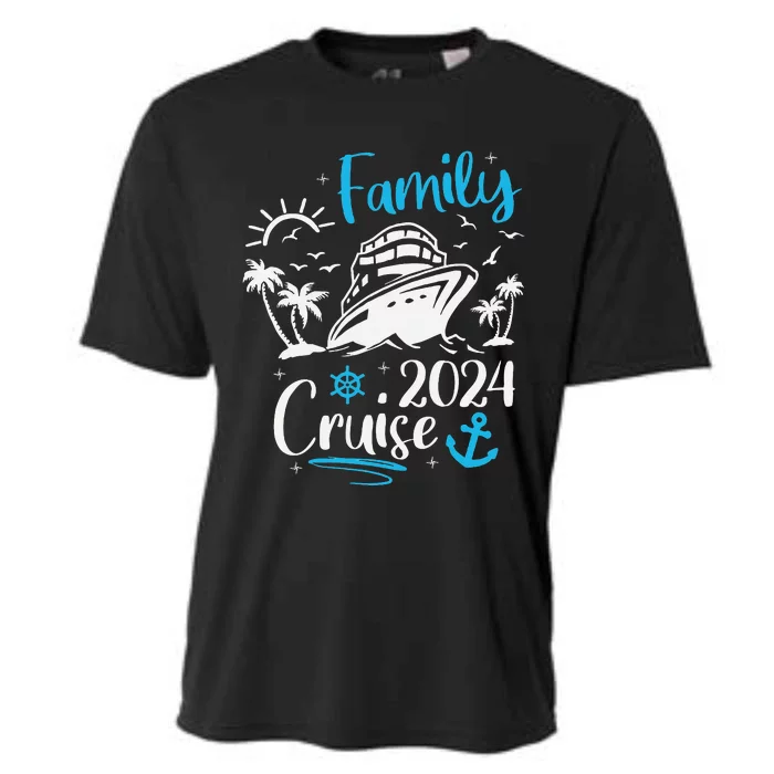 Family Cruise 2024 Making Memories Family Vacation Trip 2024 Cooling Performance Crew T-Shirt