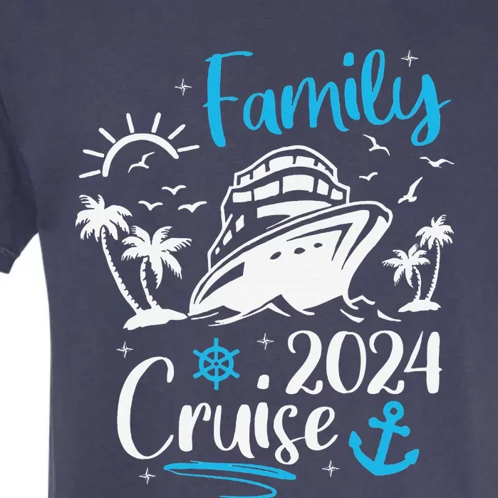 Family Cruise 2024 Making Memories Family Vacation Trip 2024 Garment-Dyed Heavyweight T-Shirt