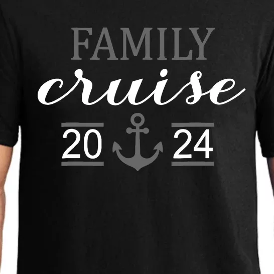 Family Cruise 2024 Family Vacation Matching For Cruise 2024 Pajama Set