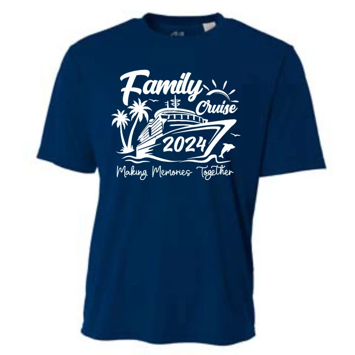 Family Cruise 2024 Making Memories Together Cooling Performance Crew T-Shirt