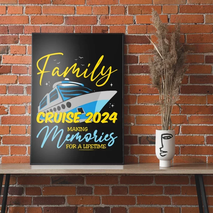 Family Cruise 2024 Sailing Cruising Vacation 2024 Poster