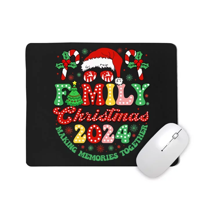 Family Christmas 2024 Christmas Squad Xmas Matching Pajamas Mousepad