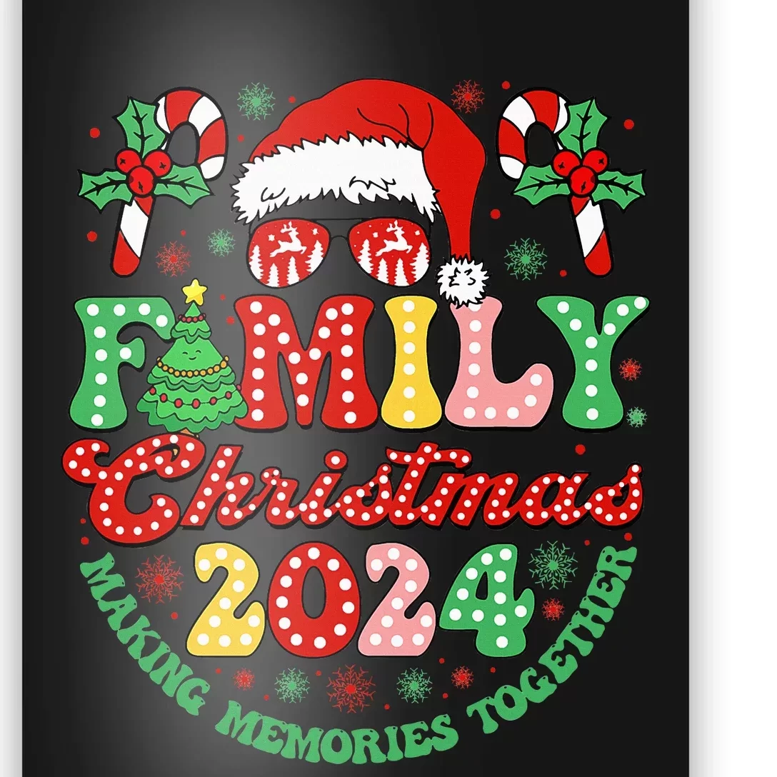 Family Christmas 2024 Christmas Squad Xmas Matching Pajamas Poster