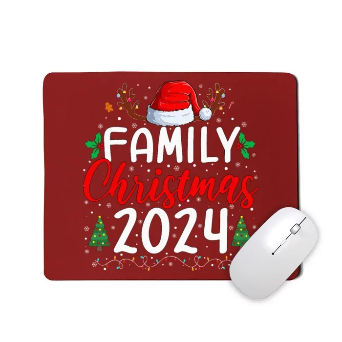 Family Christmas 2024 Matching Family Christmas Xmas Squad Mousepad