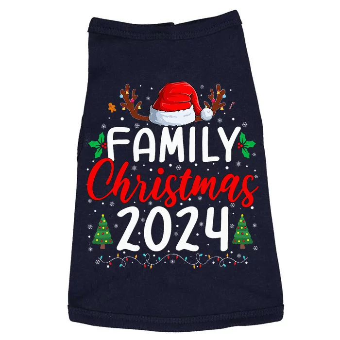 Family Christmas 2024 Matching Family Christmas Xmas Squad Doggie Tank