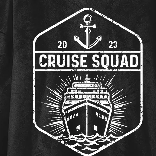 Family Cruise 2024 Matching Family Group Cruise Squad Set Hooded Wearable Blanket