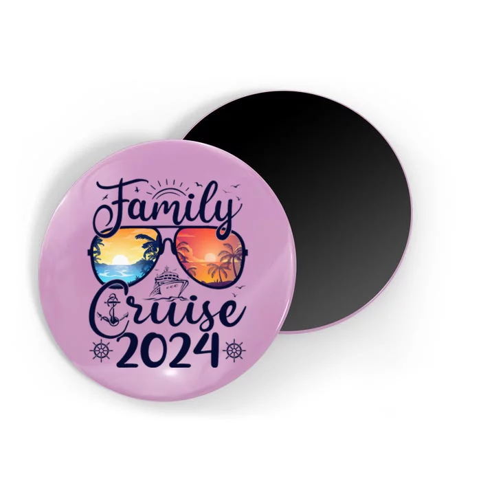 Family Cruise 2024 Summer Vacation Matching Family Cruise Magnet