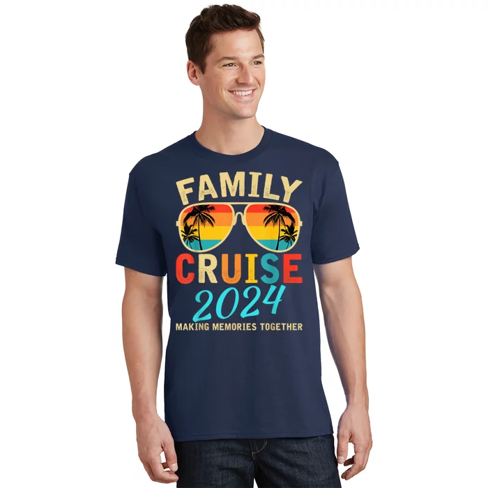 Family Cruise 2024 Making Memories Together Summer Trip Ship T-Shirt