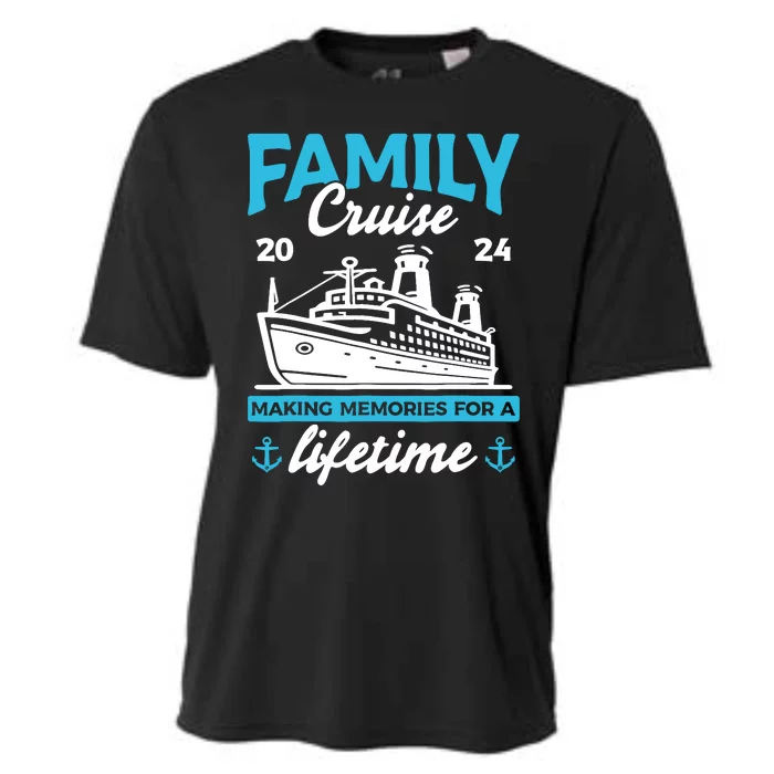 Family Cruise 2024 Making Memories Family Vacation 2024 Cooling Performance Crew T-Shirt