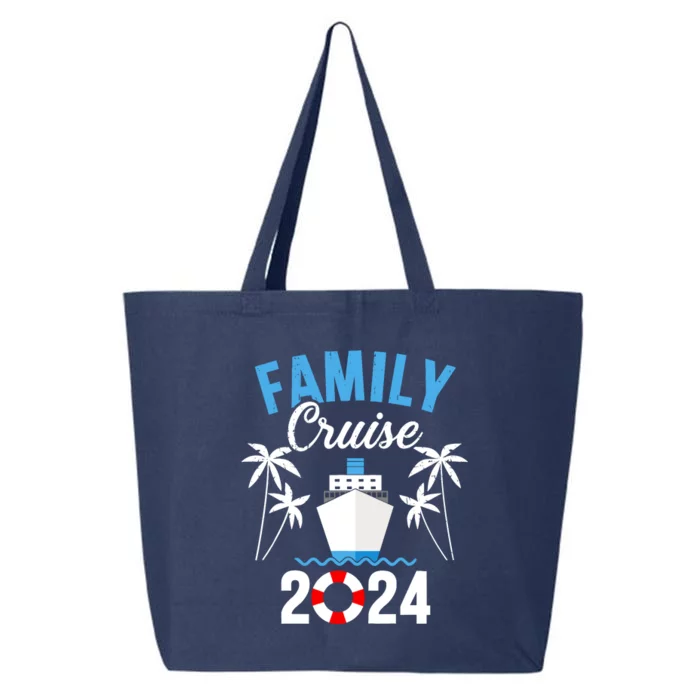 Family Cruise 2024 For Cruising Ship Vacation 25L Jumbo Tote