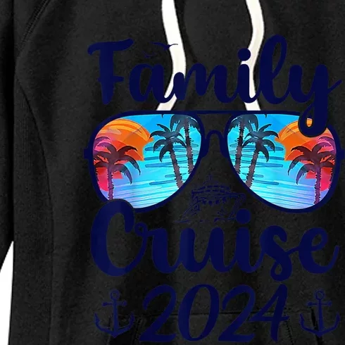 Family Cruise 2024 Family Vacation Matching Family Group Women's Fleece Hoodie