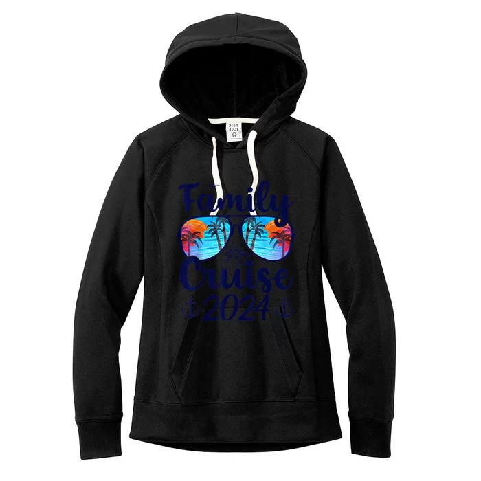 Family Cruise 2024 Family Vacation Matching Family Group Women's Fleece Hoodie