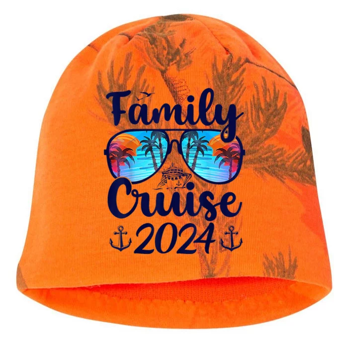 Family Cruise 2024 Family Vacation Matching Family Group Kati - Camo Knit Beanie