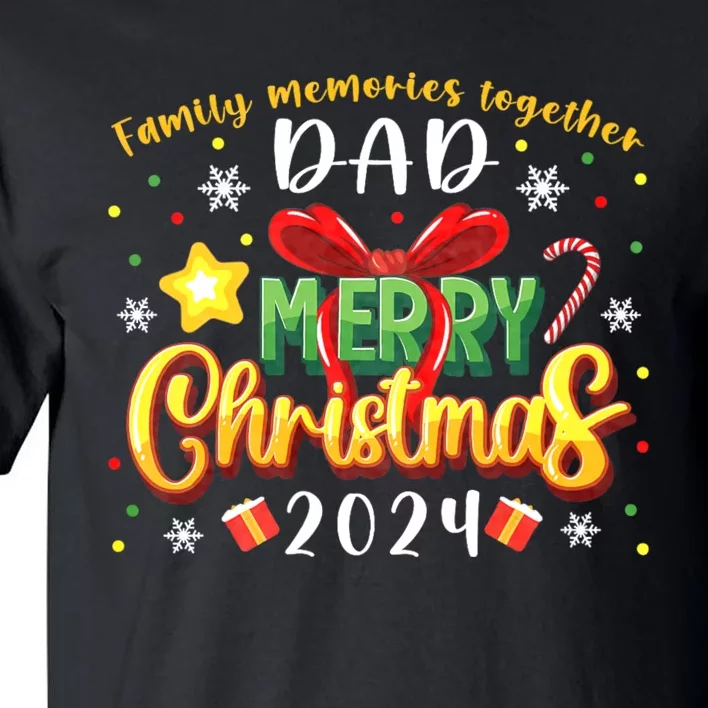 Family Christmas 2024 Matching Family Outfit Funny Christmas Tall T-Shirt