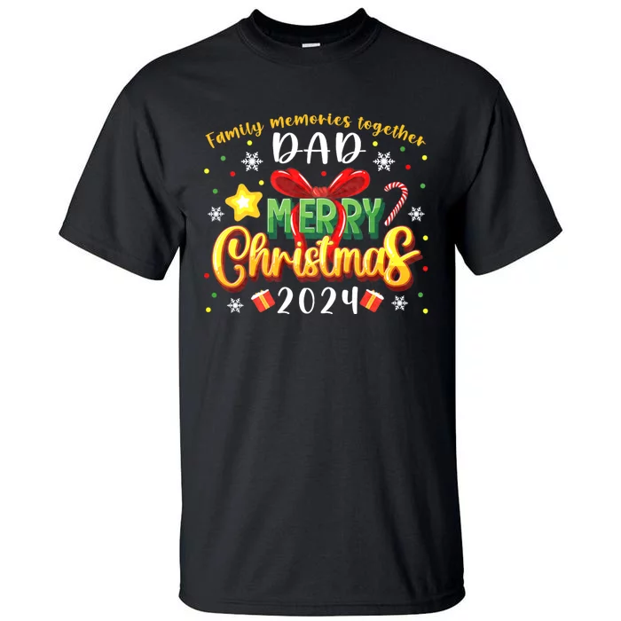 Family Christmas 2024 Matching Family Outfit Funny Christmas Tall T-Shirt