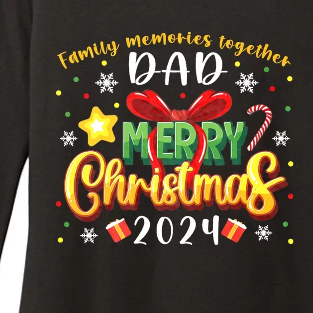 Family Christmas 2024 Matching Family Outfit Funny Christmas Womens CVC Long Sleeve Shirt